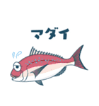 釣果報告 釣りと魚たち【修正版】（個別スタンプ：37）