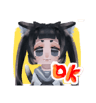 青い猫です（個別スタンプ：2）