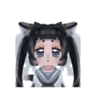 青い猫です（個別スタンプ：3）