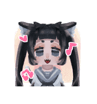 青い猫です（個別スタンプ：7）