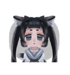 青い猫です（個別スタンプ：8）