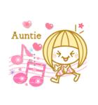 Auntie(おばちゃん)の挨拶＆日常 スタンプ（個別スタンプ：22）