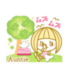 Auntie(おばちゃん)の挨拶＆日常 スタンプ（個別スタンプ：38）
