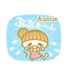 Auntie(おばちゃん)の挨拶＆日常 スタンプ（個別スタンプ：39）