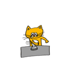 ポジティブねこちゃんさん（個別スタンプ：15）