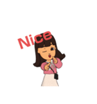 即レス！ 女の子、便利スタンプ。（個別スタンプ：15）