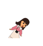即レス！ 女の子、便利スタンプ。（個別スタンプ：17）