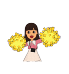 即レス！ 女の子、便利スタンプ。（個別スタンプ：24）