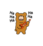 クマの日常。バイオリン弾きます。（個別スタンプ：22）