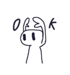 不思議おばけ（個別スタンプ：2）