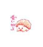 ちょっと古風なハリネズミさん（個別スタンプ：2）