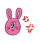 毎日使えるカラフルスタンプ/挨拶/女の子（個別スタンプ：16）
