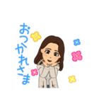 わたしのアバタースタンプ！（個別スタンプ：3）