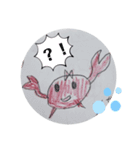 小1が書いたイラスト③（個別スタンプ：1）