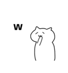 ゆるっと煽るネコ（個別スタンプ：3）