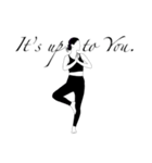 YOGA LIFE in English (修正版)（個別スタンプ：7）