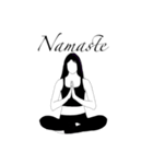 YOGA LIFE in English (修正版)（個別スタンプ：8）