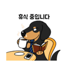何でもやってくれるドグさん (韓国語)（個別スタンプ：27）
