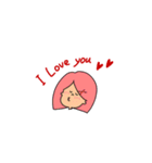 愛を伝えよう❤️（個別スタンプ：2）