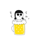 ビール♡のむ子（個別スタンプ：9）