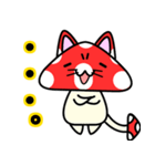 赤キノ子猫2（個別スタンプ：38）
