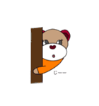 MOUchans リーティー＆ウールー（個別スタンプ：14）