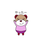 MOUchans リーティー＆ウールー（個別スタンプ：24）