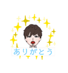 子犬系ホストスタンプ（個別スタンプ：6）