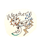 Cute Weather's（個別スタンプ：1）