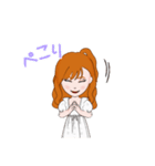 はい(^^)（個別スタンプ：7）