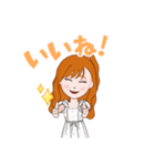 はい(^^)（個別スタンプ：10）