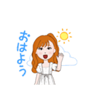 はい(^^)（個別スタンプ：13）