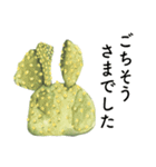 サボテンと多肉植物 丁寧ことば（個別スタンプ：31）