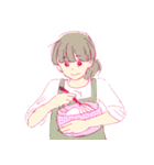 オタク気味アラサー女子（個別スタンプ：5）