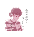 オタク気味アラサー女子（個別スタンプ：12）