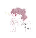 オタク気味アラサー女子（個別スタンプ：13）