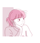 オタク気味アラサー女子（個別スタンプ：14）