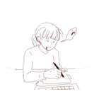 オタク気味アラサー女子（個別スタンプ：19）