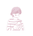 オタク気味アラサー女子（個別スタンプ：23）