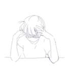 オタク気味アラサー女子（個別スタンプ：25）