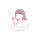 オタク気味アラサー女子（個別スタンプ：35）