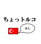 国名ダジャレ トルコver.（個別スタンプ：13）