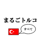 国名ダジャレ トルコver.（個別スタンプ：33）