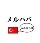 国名ダジャレ トルコver.（個別スタンプ：39）