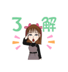 かわいい姫ちのスタンプ（個別スタンプ：10）