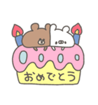 ブラウンとくまやん。（個別スタンプ：37）