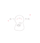ゆるかわテルテル（個別スタンプ：3）