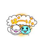 太眉くらげ親子の日常（個別スタンプ：23）