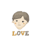 タレているときは優しくしてあげてください（個別スタンプ：1）