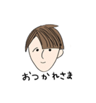 タレているときは優しくしてあげてください（個別スタンプ：8）
